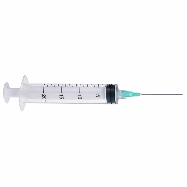 Ayset Enjektör 20 cc 3 Parça 21G Yeşil